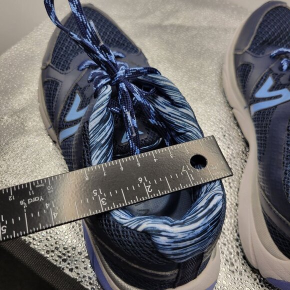 Vionic Womens Satima Sneakers 1st Ray Technology Navy Blue Mesh Comfort Shoes 9 - Picture 5 of 10